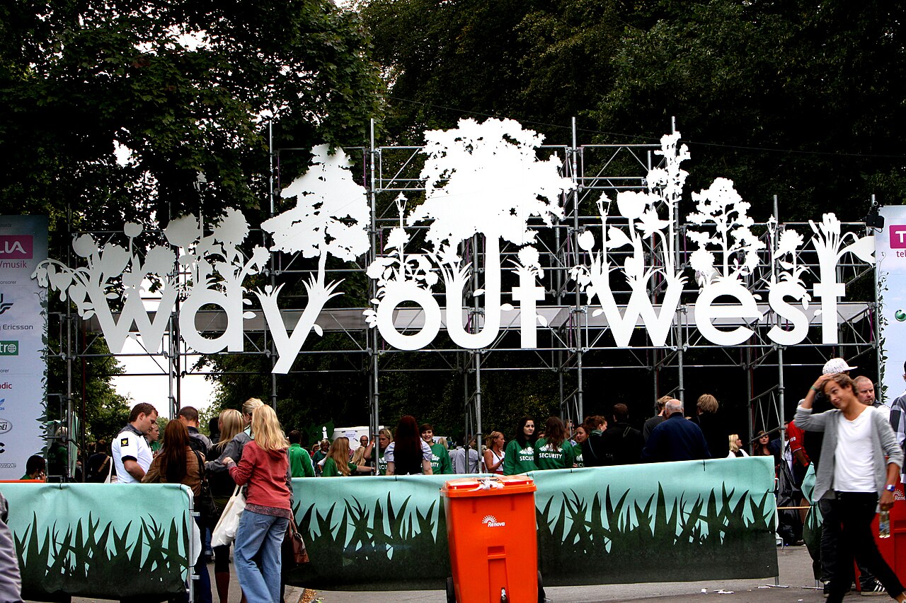 Intrarea festivalului Way Out West, Slottsskogen